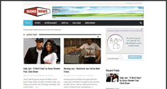 Desktop Screenshot of dudesnews.com