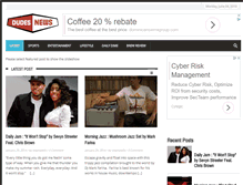 Tablet Screenshot of dudesnews.com